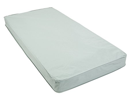 Drive Medical 15006EF Extra Firm Inner Spring Mattress, White