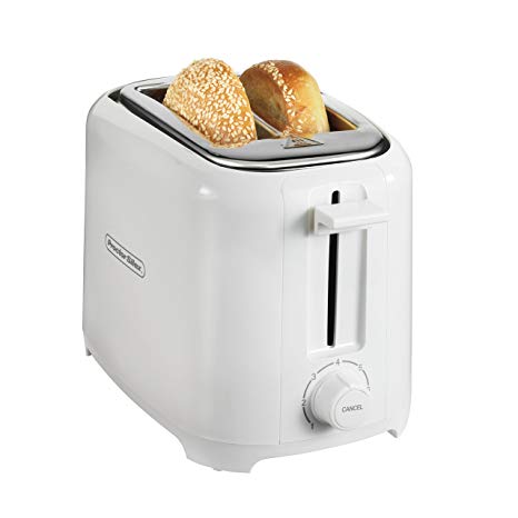Proctor Silex 22216 Toaster with Wide Slots & Toast Boost, 2-Slice, White