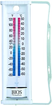 Thermor/Bios Indoor/Outdoor Window Thermometer