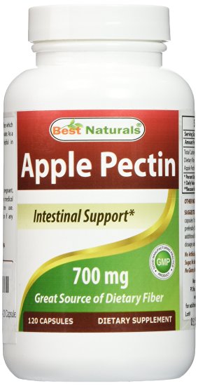 Best Naturals --Apple Pectin -- 700 Mg 120 Capsules