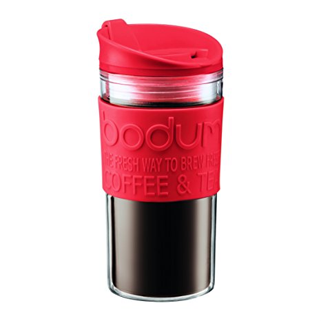 Bodum 11103-137B Travel Mug, 0.35 L/12 oz, Red