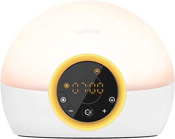 Lumie Bodyclock Rise 100 - Wake-Up Light Alarm Clock with Sunrise and Sunset (Amazon Exclusive)