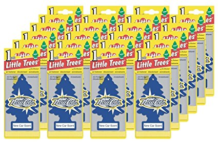 Little Trees Car Freshener New Car Scent (24 Pack)