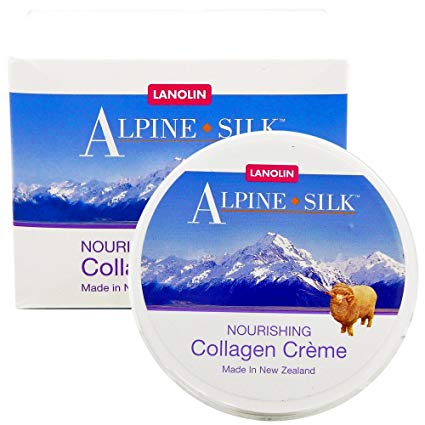 Alpine Silk Lanolin Collagen Cream (250 gr/8.81 oz)