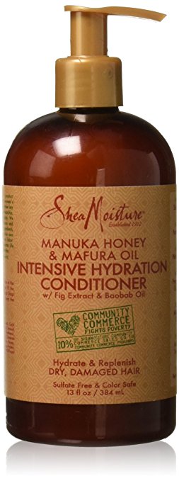 SheaMoisture Manuka Honey & Mafura Oil Intensive Hydration Conditioner, 13 Ounce