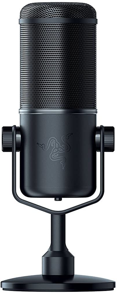 Razer Seiren Elite Streaming Microphone, Black (RZ19-02280100-R3M1)