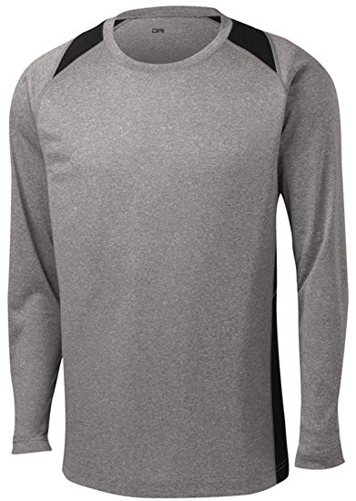 DRI-Equip Long Sleeve Moisture Wicking Athletic Shirts