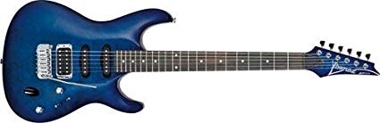 Ibanez SA Series SA160 Quilted Maple Top Electric Guitar Sapphire Blue