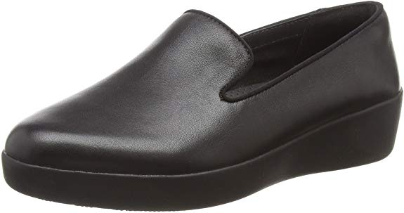 FITFLOP Women's Audrey Smoking Slippers Loafer Flat