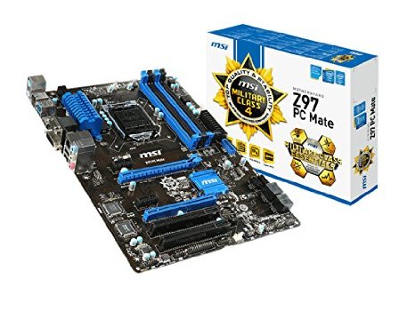 MSI Intel Z97 LGA 1150 DDR3 USB 31 ATX Motherboard Z97 PC Mate