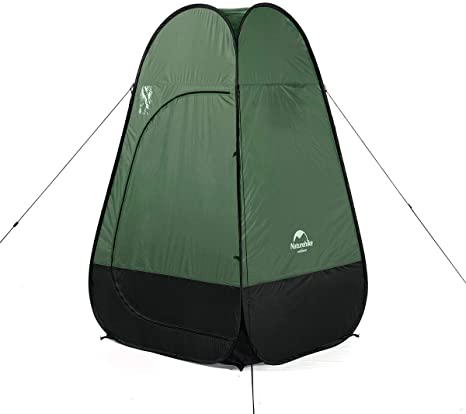 Naturehike Pop Up Camping Shower Tent, Portable Dressing Changing Room Privacy Shelter Tents for Outdoor Camping Beach Toilet and Indoor Photo Shoot with Carrying Bag