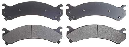 ACDelco 14D784CH Advantage Ceramic Front Disc Brake Pad Set with Hardware