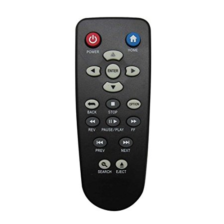 Nettech WD remote 2 New Replacement Remote Control Fit for WD Western Digital WDTV Live TV Plus Mini HD Hub Media Player WDTV001RNN