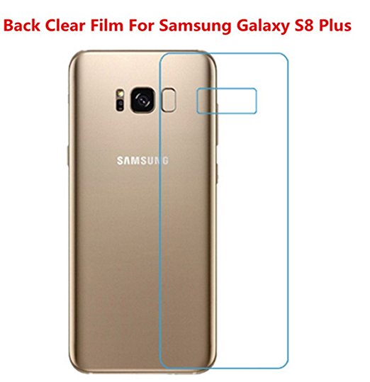 Distinct 3pcs HD Clear Back Screen Protector Film for Samsung Galaxy S8 Plus