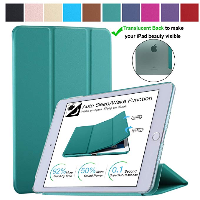 DuraSafe Cases for iPad Air 2 Gen 2014 - 9.7 Inch [ A1566 A1567 ] Smart Cover UltraSlim - Green