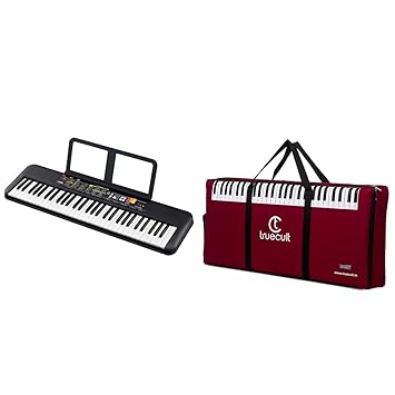 YAMAHA PSR-F52 61-Keys Keyboard & Adaptor with Padded Bag