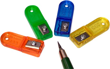 Kum 303.58.21 Plastic Lead Pointer Pencil Sharpener, Colors Vary