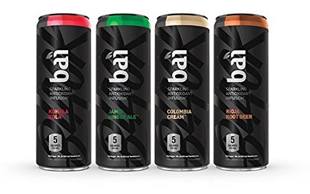 Bai Black Variety Pack, Sparkling Antioxidant Infused Beverage, 11.5 Fl. Oz.