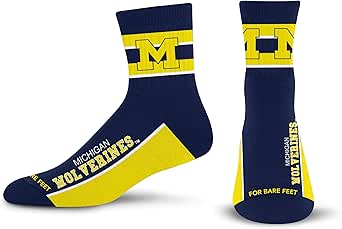 For Bare Feet Men's Lil' Deuce Quarter Sock