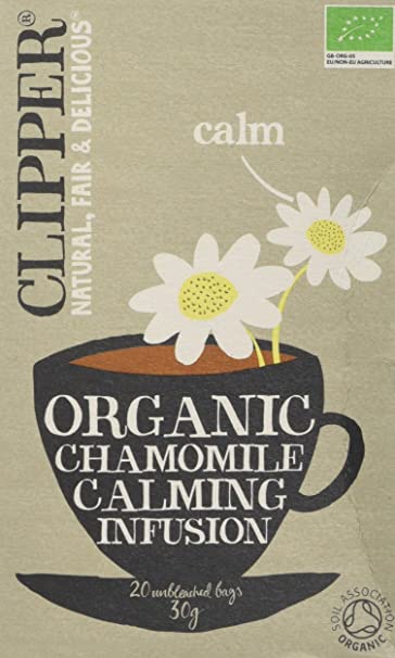 Clipper Organic Infusion Chamomile 20 Tea Bags (Pack of 6)