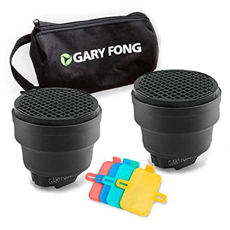 Gary Fong Dramatic Lighting Kit, Includes 2X Speed Snoot, Color Gel Filter Kit and Custom Gear Bag