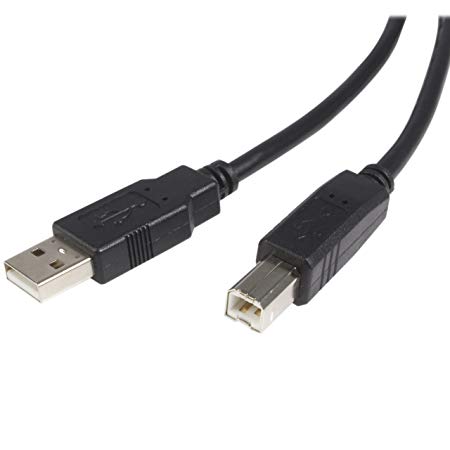 StarTech.com 10 ft USB 2.0 Certified A to B Cable - M/M - 10ft type a to b USB Cable - 10ft a to b USB 2.0 Cable