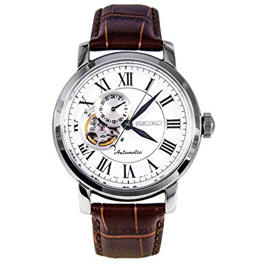 Seiko Men's Analogue Automatic Watch with Leather Strap – SSA231K1