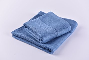 100% Bamboo Bath, Gym Towels. Set of 2. Organic and Soft By Right Purpose