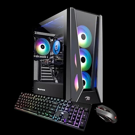 iBUYPOWER Gaming PC - TraceMR258i, Ryzen 7 5700, RTX 3060 12GB, 1TB SSD, RGB, Windows 11 Home