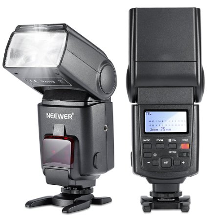 Neewer® NW680/TT680 HSS Speedlite Flash E-TTL Camera Flash for Canon 5D MARK 2 6D 7D 70D 60D 50DT3I T2I and other Canon DSLR Cameras