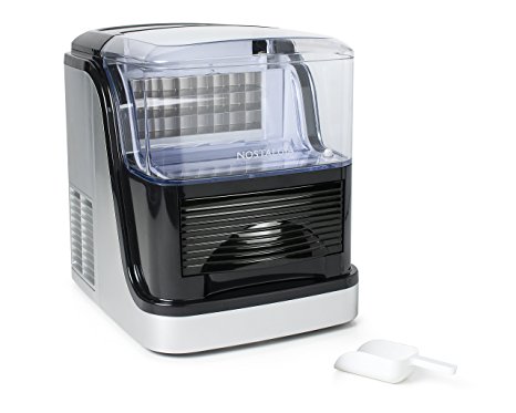 Nostalgia ICMCC33 Large Capacity Automatic Clear Ice Cube Maker