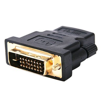 EVERMARKET(TM) Gold Plated HDMI Female to DVI-D (24 1) Male Video Adaptor