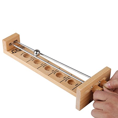 Shoot The Moon game, Classic Desktop Games Wooden Hockey Play for Adult Children's Educational Toys