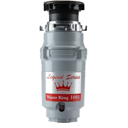 Waste King L-1001 Legend Series 1/2 HP Continuous Feed Operation Garbage Disposer (With Power Cord)