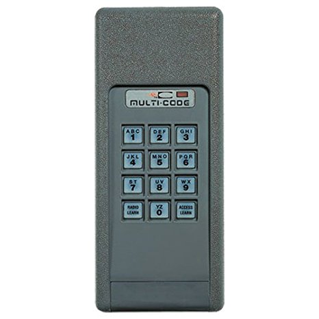 Multi-Code 420001 300MHz Door Opener Wireless Keypad