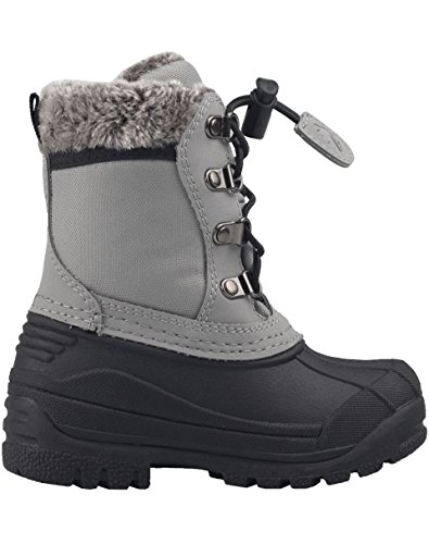 Oakiwear Kids Winter Snow Boots | Neutral Gray, Lava Orange, Deep Red, Plum Purple, Teal & Mint, Celestial Blue, Stealth Black