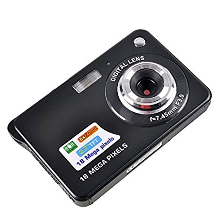 Mini Digital Camera,KINGEAR 2.7 inch TFT LCD HD Digital Camera(Black)