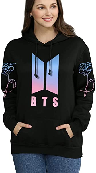 Kpop Hoodie Love Yourself Sweatshirts SUGA Jimin Jungkook V Hooded Sweater