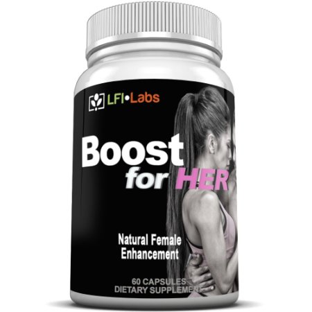 LFI Boost For Her - Improve Bust/Butt Size Through Fat Transfer, Improved Libedo. Your Complete Female Enhancement Solution* -