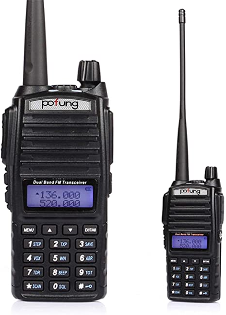 Pofung UV-82 VHF UHF FM Transceiver Dual Band Two Way Radio