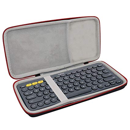 Asafez Hard Case for Logitech K380 / K810 / K811 Multi-Device Bluetooth Keyboard