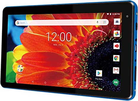 RCA 7" Android Tablet Quad Core 16GB Storage 2GB RAM (Blue)