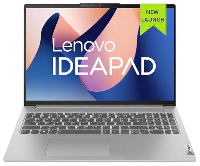 Lenovo IdeaPad Slim 5 13th Gen Intel Core i5 16"(40.6cm) WUXGA IPS Laptop (16GB/512GB SSD/Win 11/Office 2021/Backlit KB/FHD Camera/Alexa/3 Month Game Pass/Cloud Grey/1.89Kg), 82XF003GIN