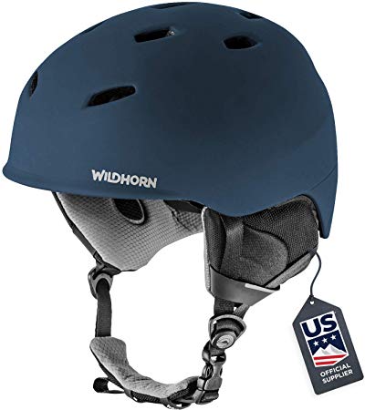 Wildhorn Drift Snowboard & Ski Helmet - US Ski Team Official Supplier - Performance & Safety w/Active Ventilation