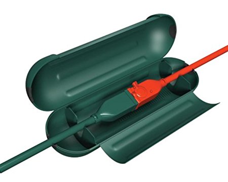 Westinghouse EZ Extension Cord Protection Box - Secures & Protects Outdoor Cords