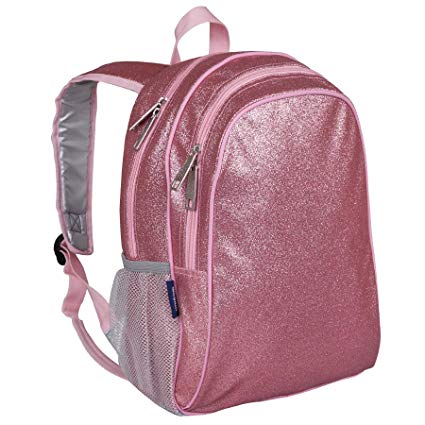 Wildkin 15 Inch Backpack, Pink Glitter