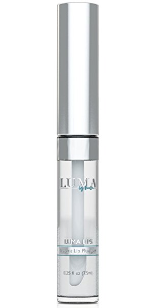 LumaLips - 100% Natural Instant Lip Plumper With Fast Acting Peptides & Hyaluronic Synthesis - Moisturizing Serum Complex for Healthy, Plump Lips