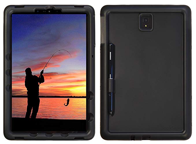 BobjGear Bobj Rugged Tablet Case for Samsung Galaxy Tab S4 10.5 (SM-T830) Kid Friendly (Bold Black)