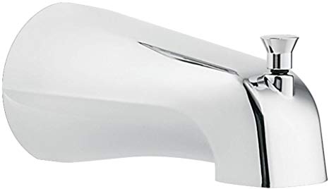 Moen 3800 Tub Spout with Diverter, Threaded IPS Connection, Chrome