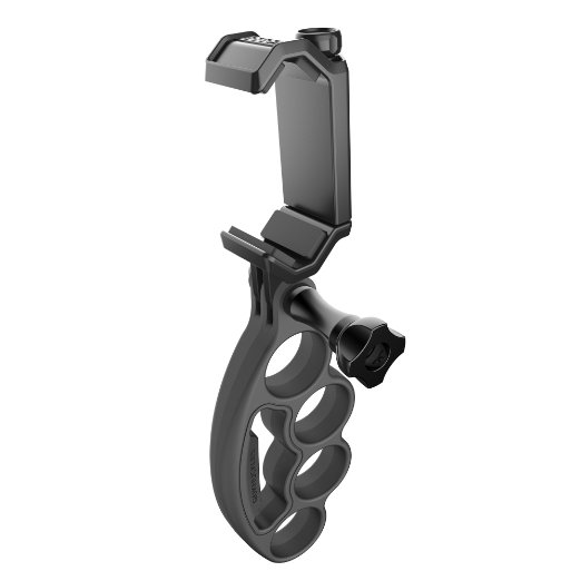 FreeRide Phone Mount   GoKnuckles 4-in-1 Combo Grip for Smartphone and GoPro cameras (Black)